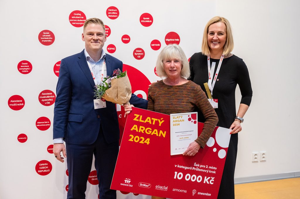 Organizace CZEPA oceněná Zlatým Arganem 2024
