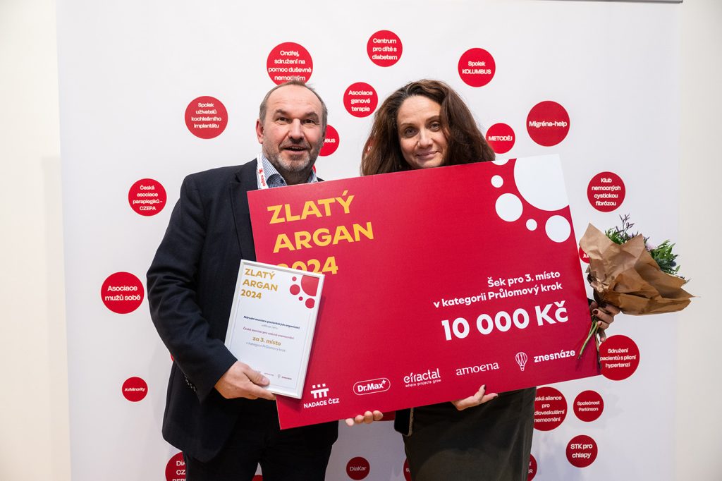 Organizace ČAVO oceněná Zlatým Arganem 2024